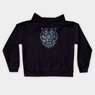 Black tiger Kids Hoodie